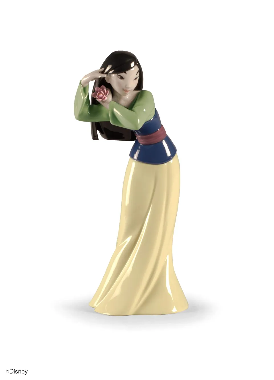 Lladró Sculture Pop Mulan Disney statuetta porcellana