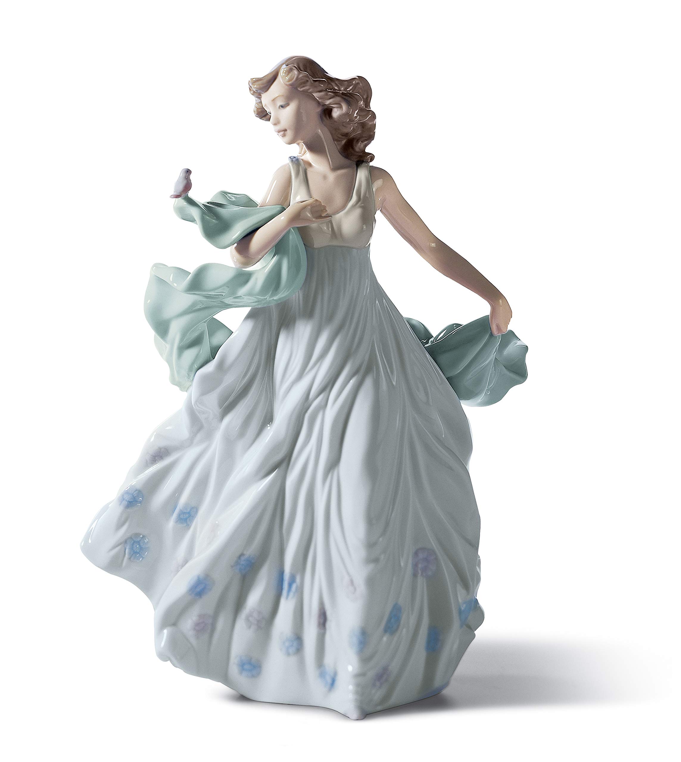Lladró Sculture Dama figurina signora porcellana