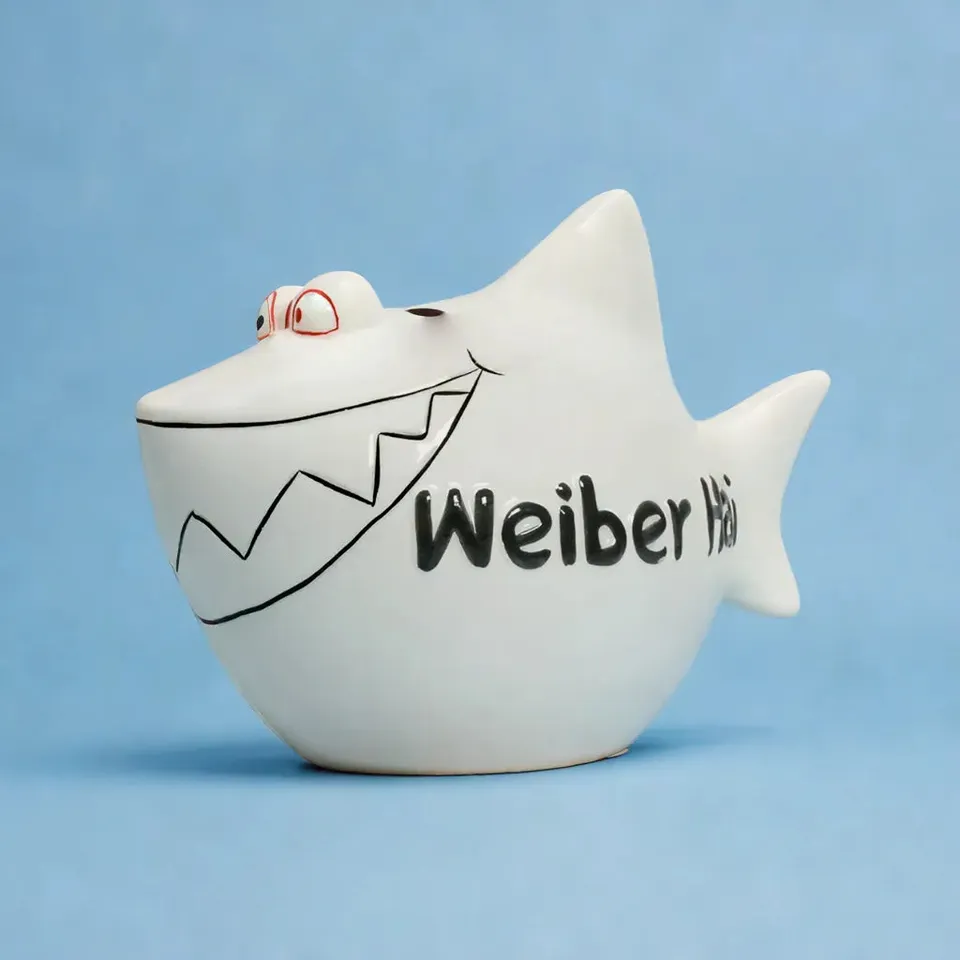 Sparschwein Company Kleinhaie Weiber Hai salvadanaio squalo