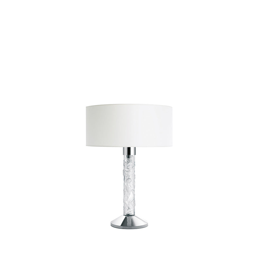 Lalique Faunes lampada da tavolo cristallo incolore