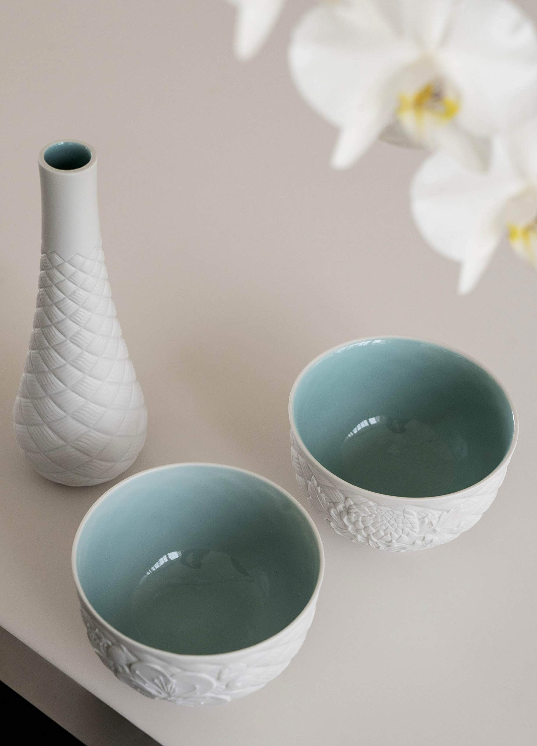 Lladró Tazza Autunno tazza da tè porcellana decorata a mano
