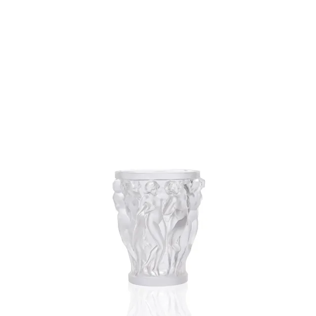 Lalique Bacchantes piccolo vaso cristallo taglia S satinato