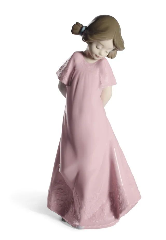 Lladró NAO 2001744 So Shy Special Edition statuetta bambina