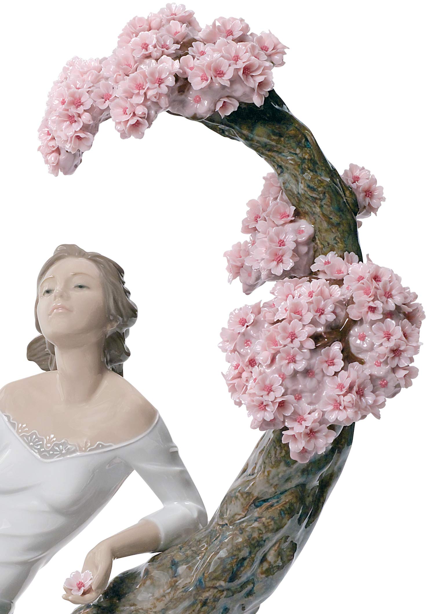 Lladró Sculture Stagione Fiorita dama figurina donna porcellana