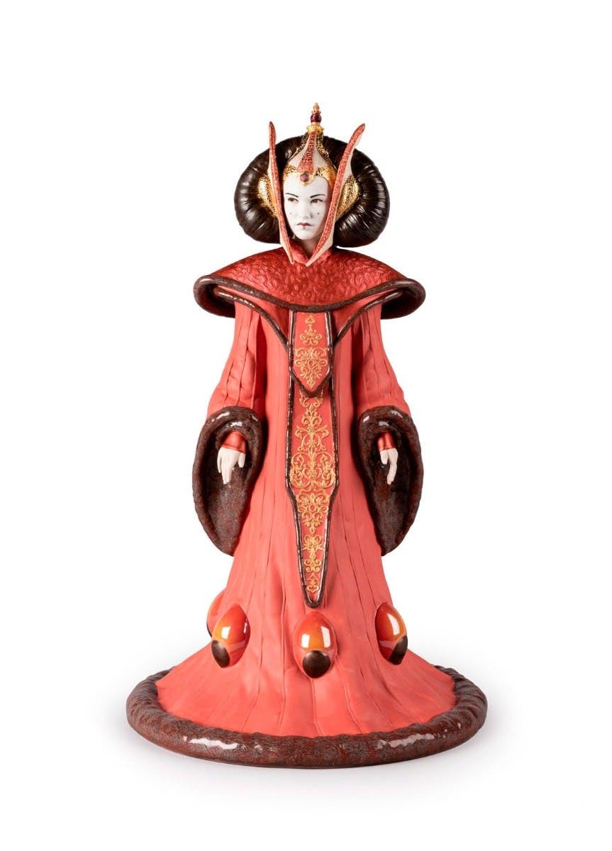 Lladró Queen Amidala scultura porcellana edizione limitata