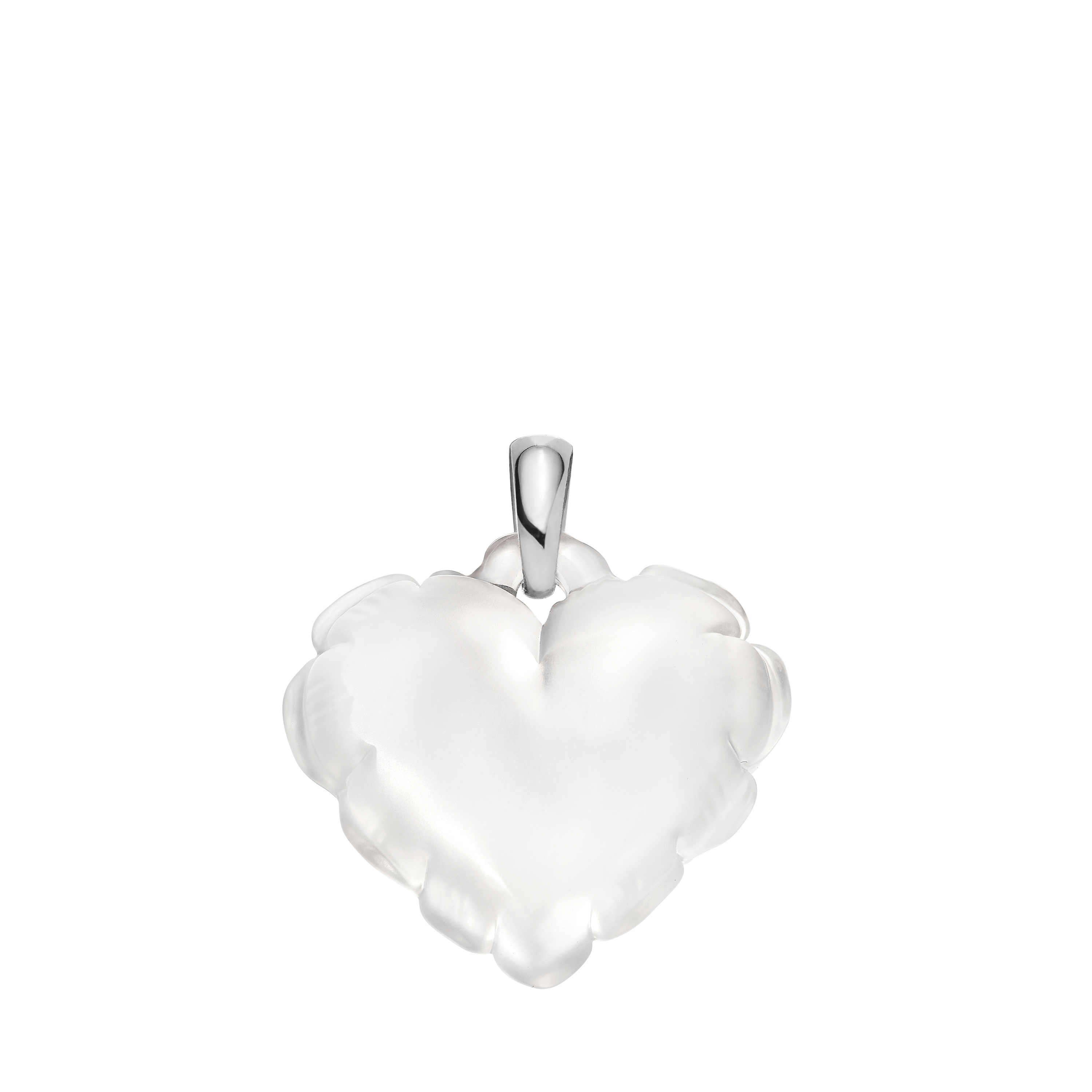 Lalique Souffle d'Amour Ciondolo Cristallo con Cordoncino