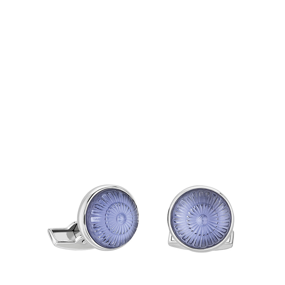 René Lalique Toupie gemelli uomo blu notte