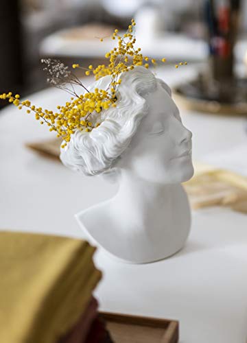 Lladró Daisy Vaso Busto Donna in Porcellana Decorativo