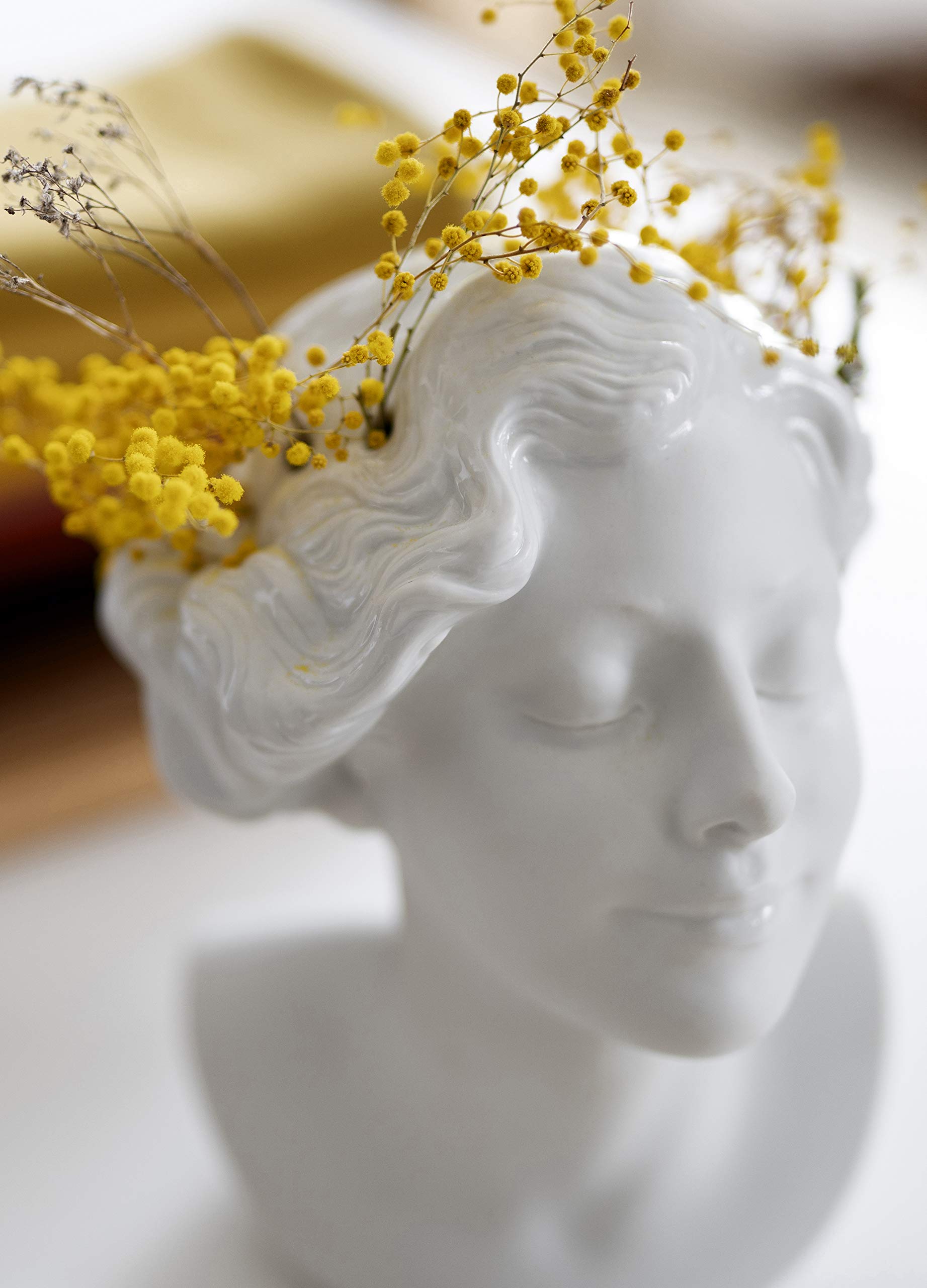 Lladró Daisy Vaso Busto Donna in Porcellana Decorativo