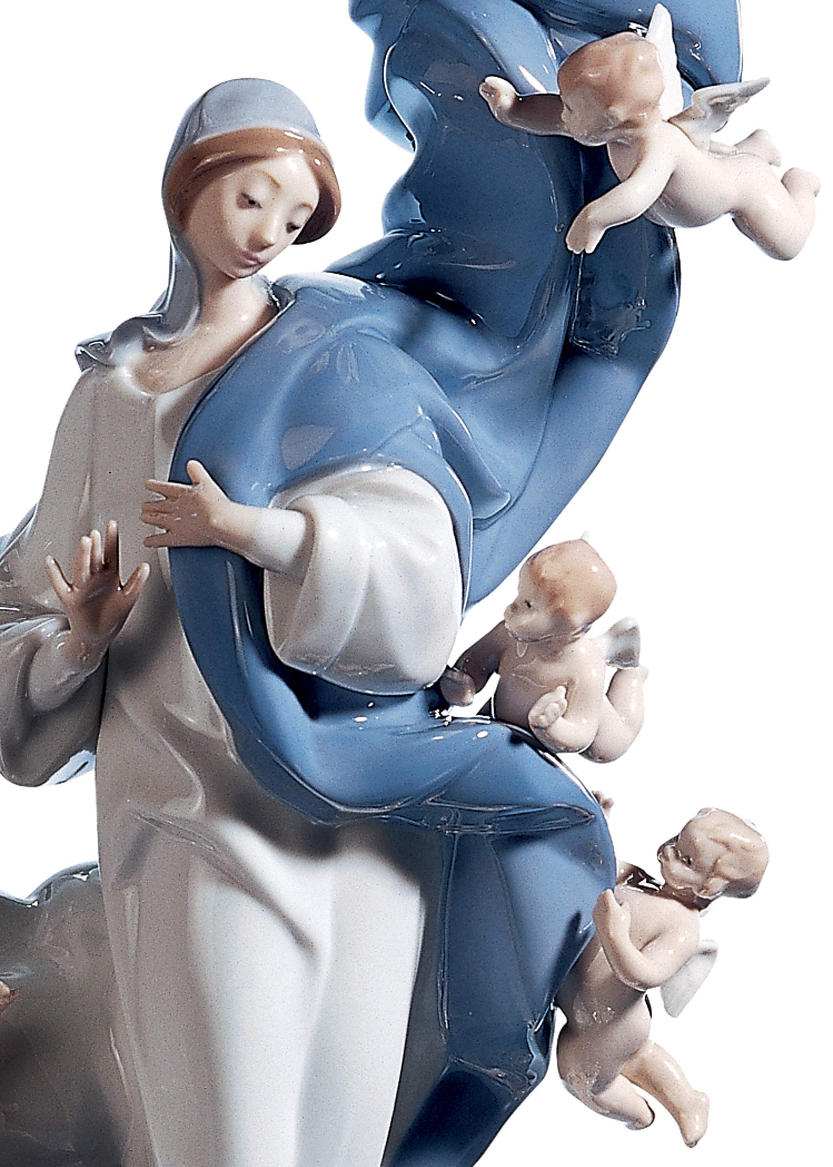 Lladró Vergine Immacolata scultura edizione limitata porcellana