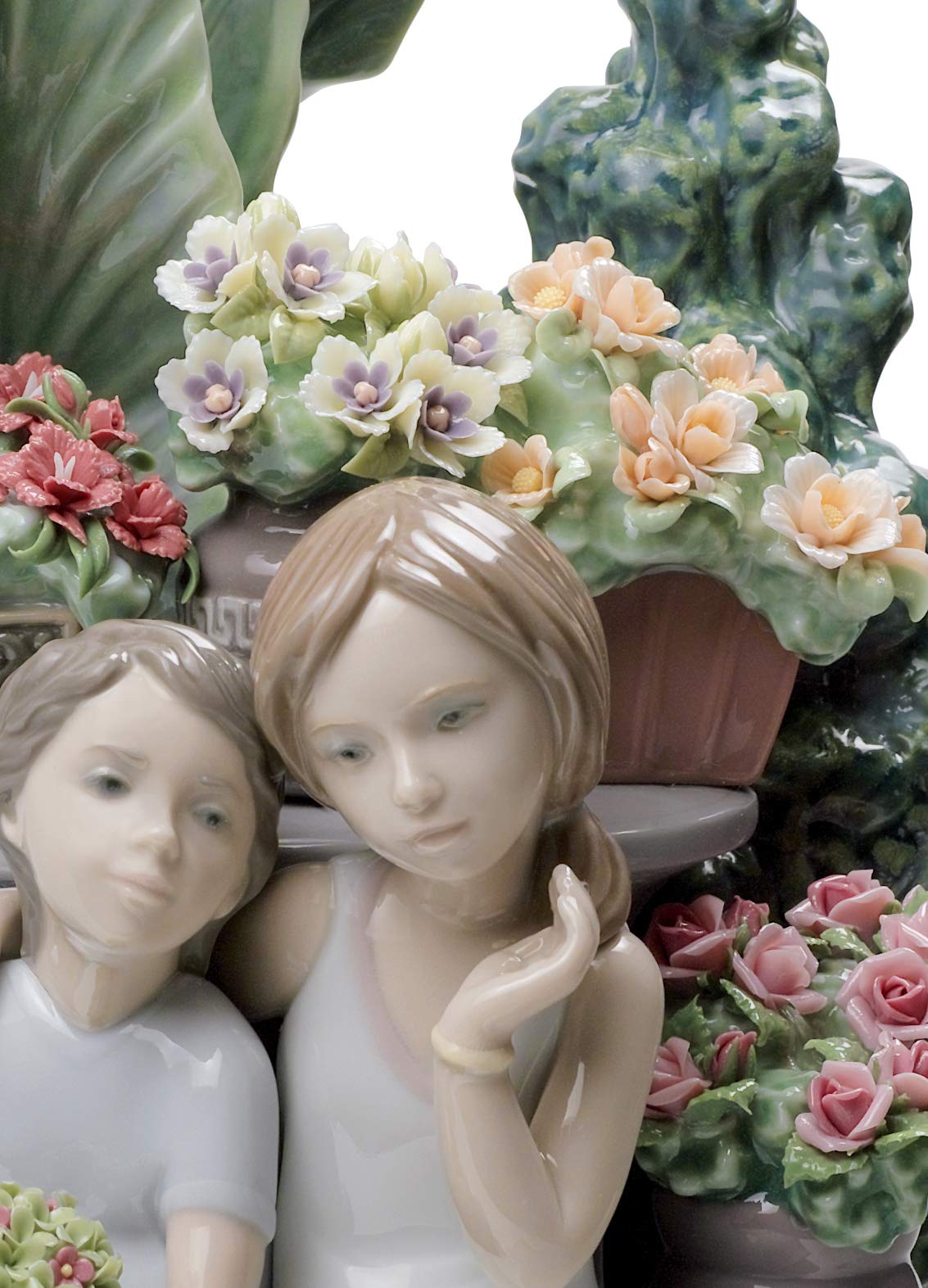 Lladró Sculture Segreteria statuetta bambini porcellana edizione limitata