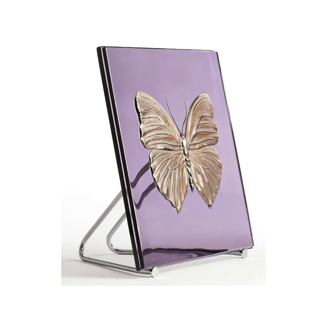 Lalique Art Eternal Easel pannello decorativo cromato