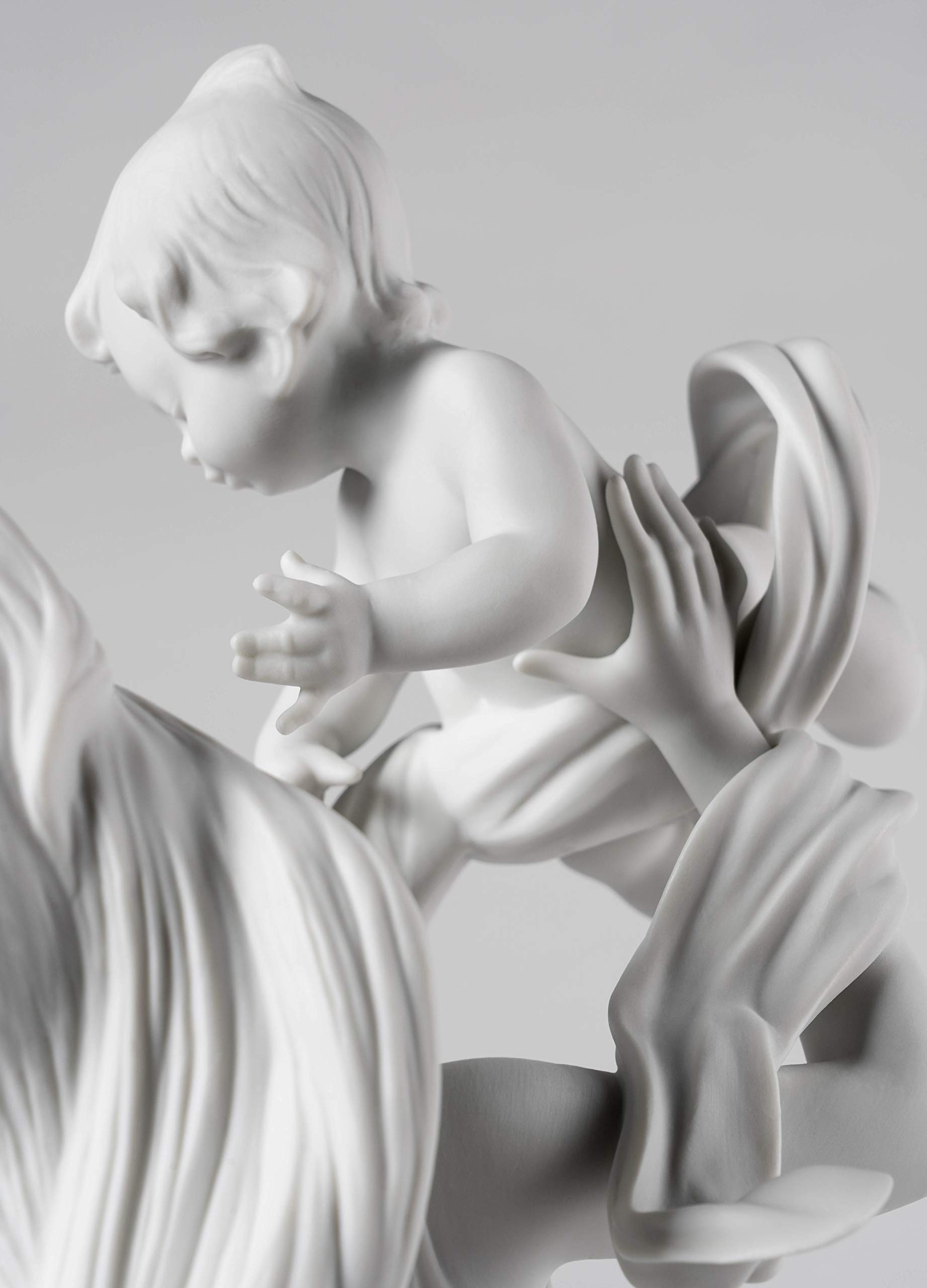 Lladró Madre Mio Bellissimo Bebè Figurina Bianco Mate