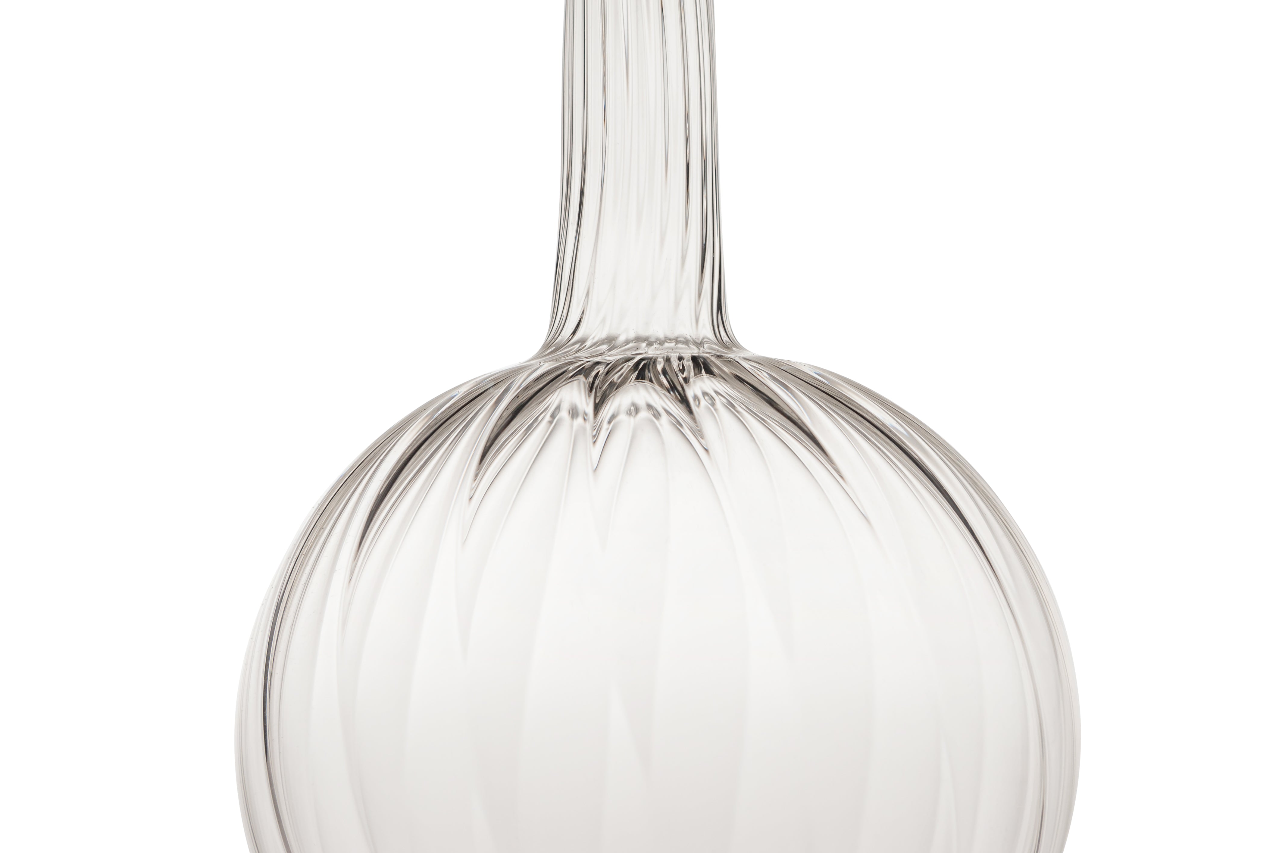 Vaporetto Cannaregio N°2 vaso vetro blu 19 cm