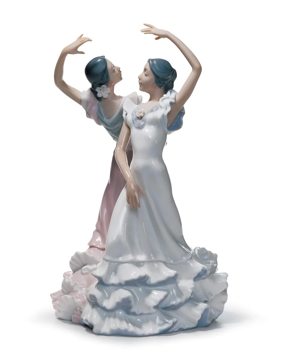 Lladró Ballerine Flamenco scultura porcellana danza