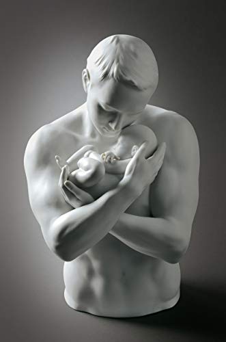 Lladró Sculture Protezione Paterna figurina porcellana papà