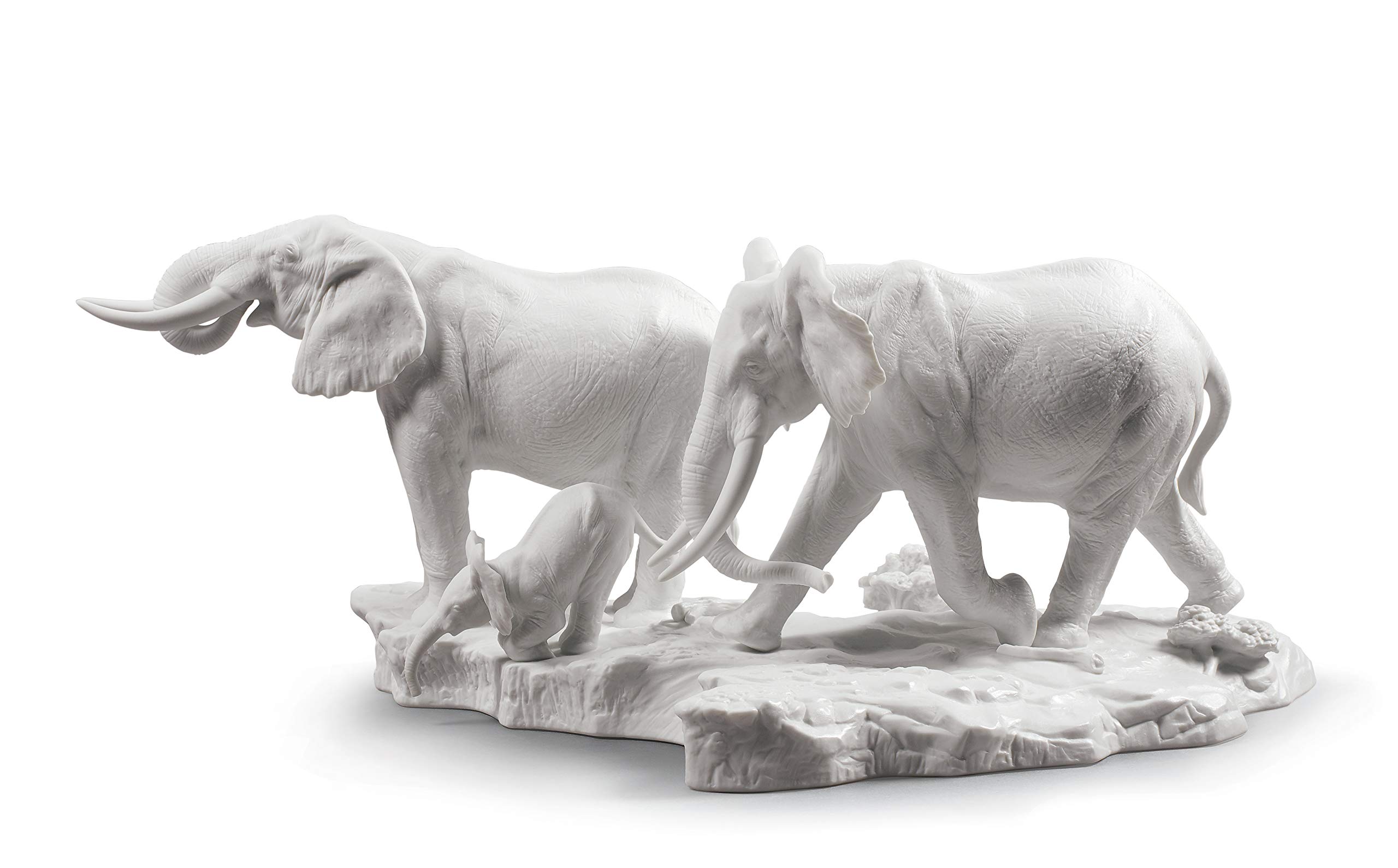 Lladró Sculture Un Alto Il Camino scultura porcellana bianca