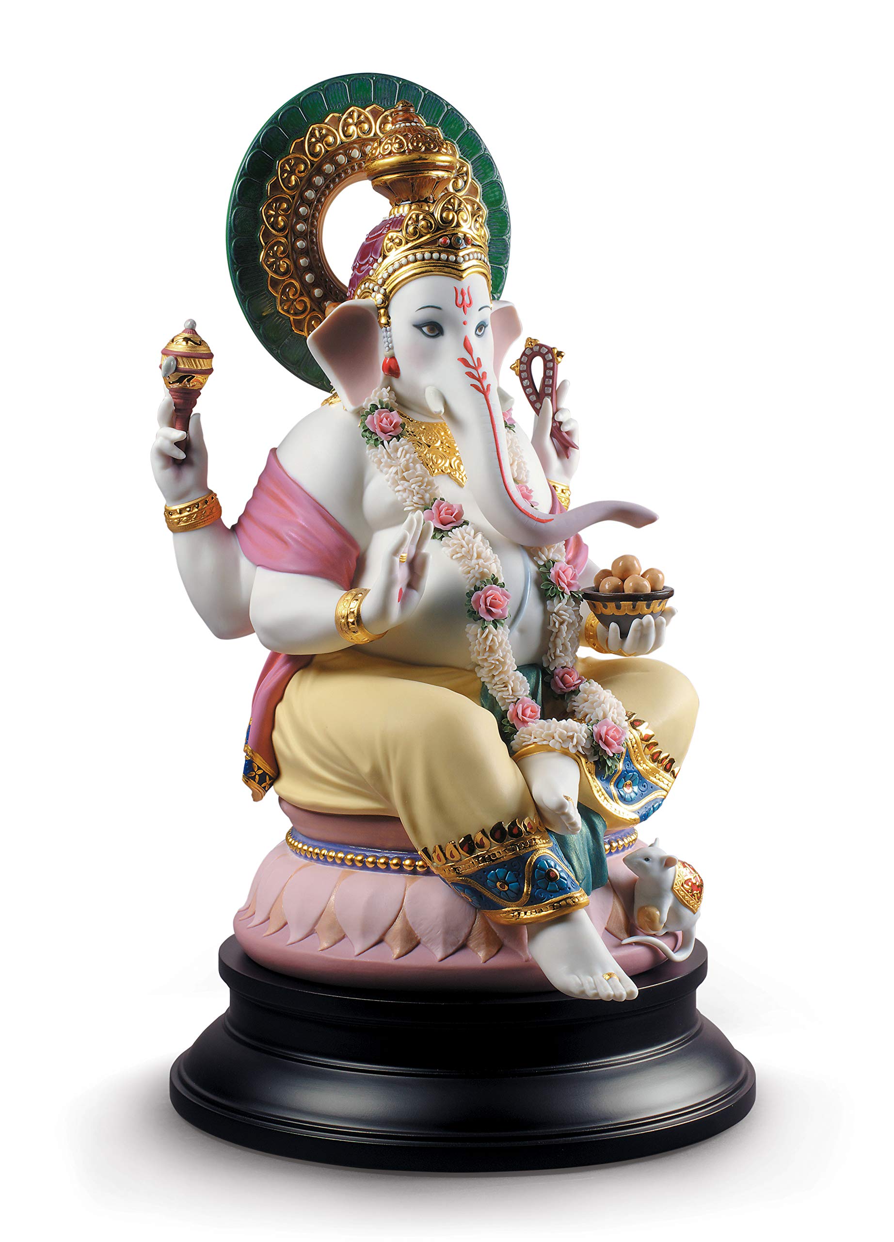 Lladró Alta Porcellana Lord Ganesha scultura limitata