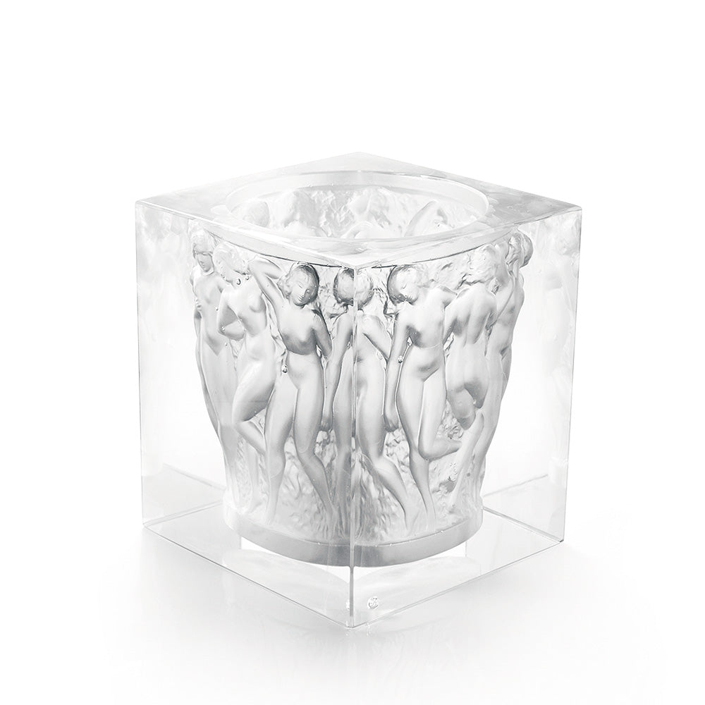Lalique Bacchantes Révélation vaso cristallo XXL incolore