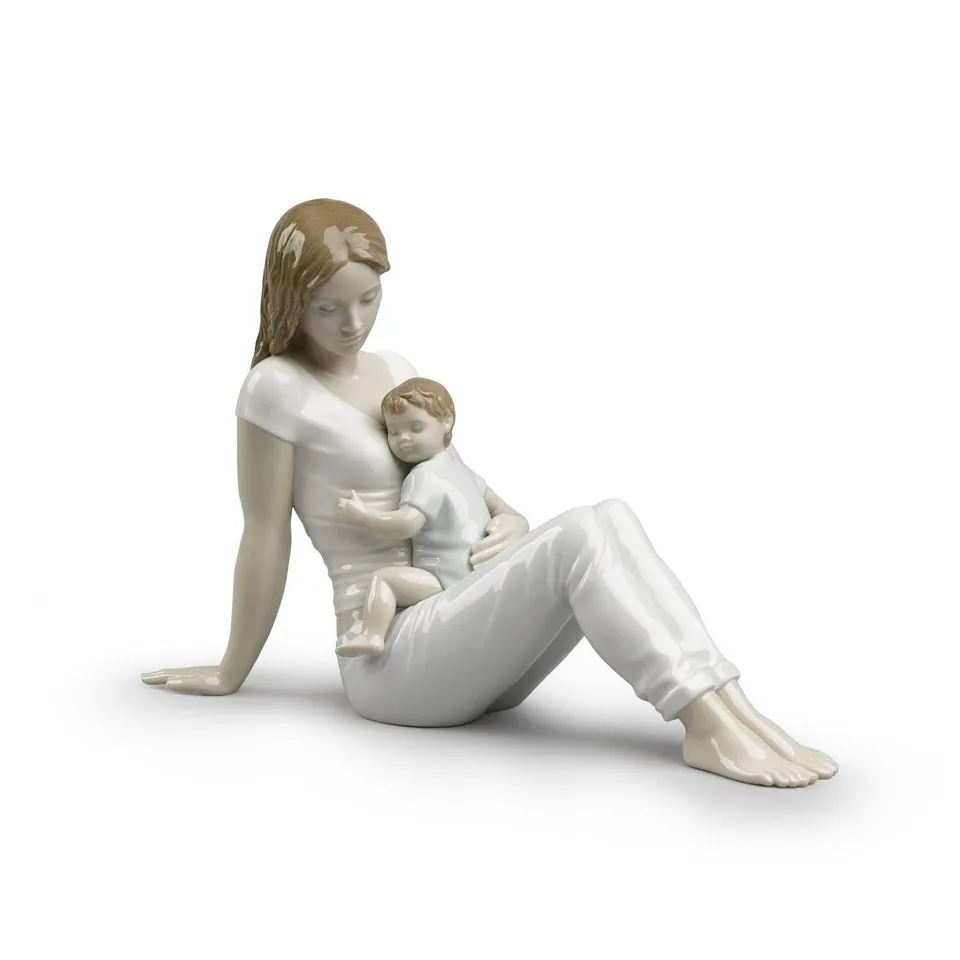 Lladró Sculture L'Amore di una Madre figurina porcellana