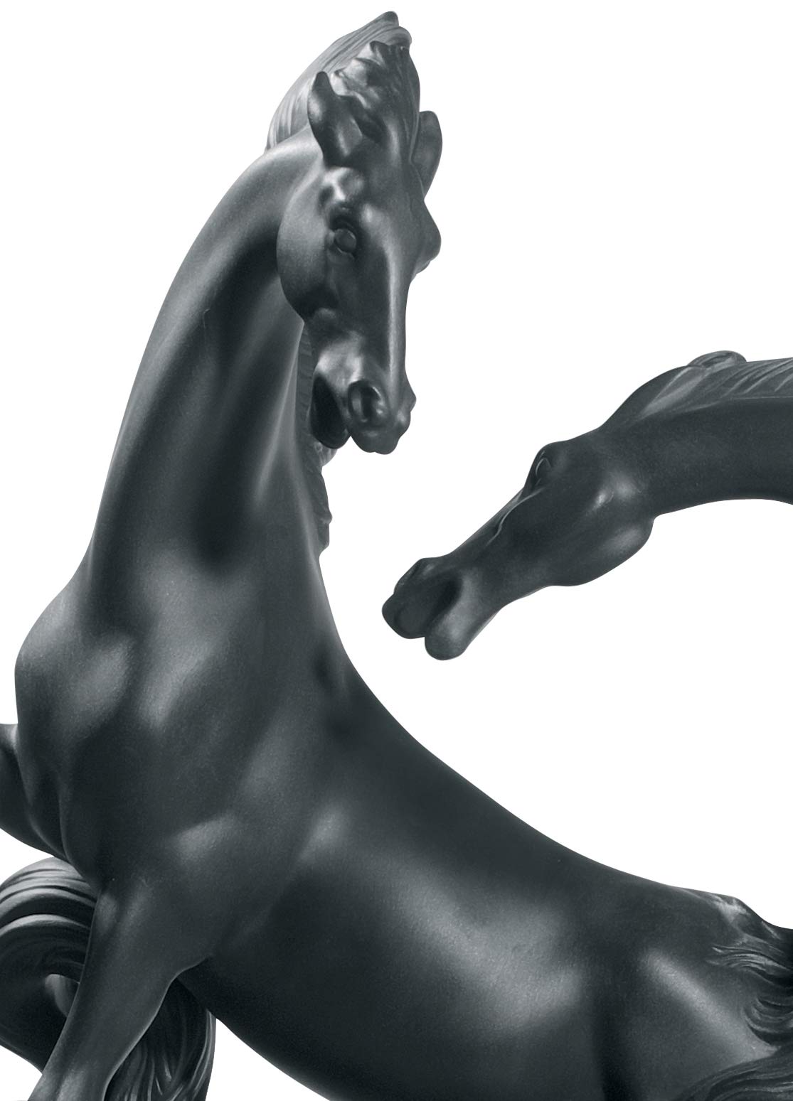 Lladró Alta Porcellana Gruppo Cavalli scultura edizione limitata