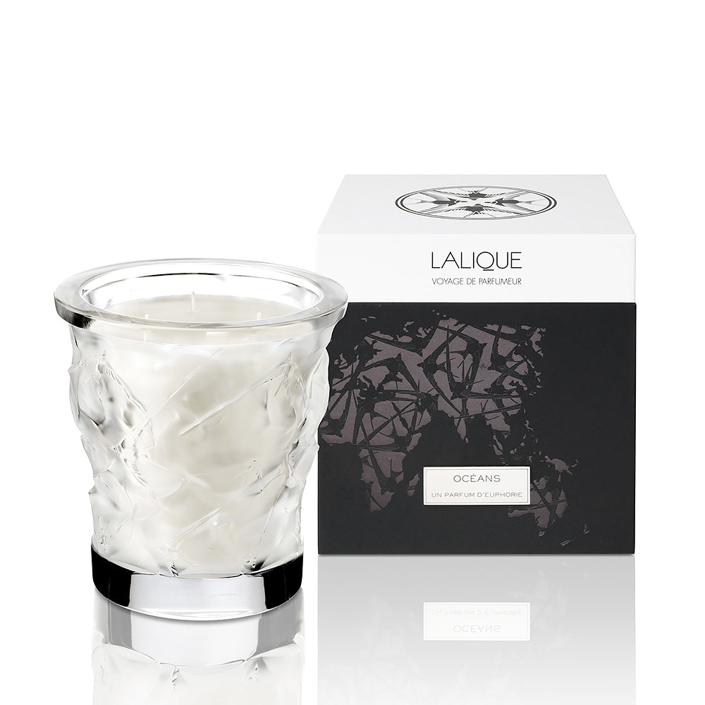 Lalique Home Fragrances Oceans candela profumata 750 g fresca