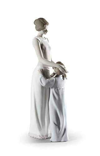 Lladró Sculture Da Madre A Figlia Figurina Porcellana Madre