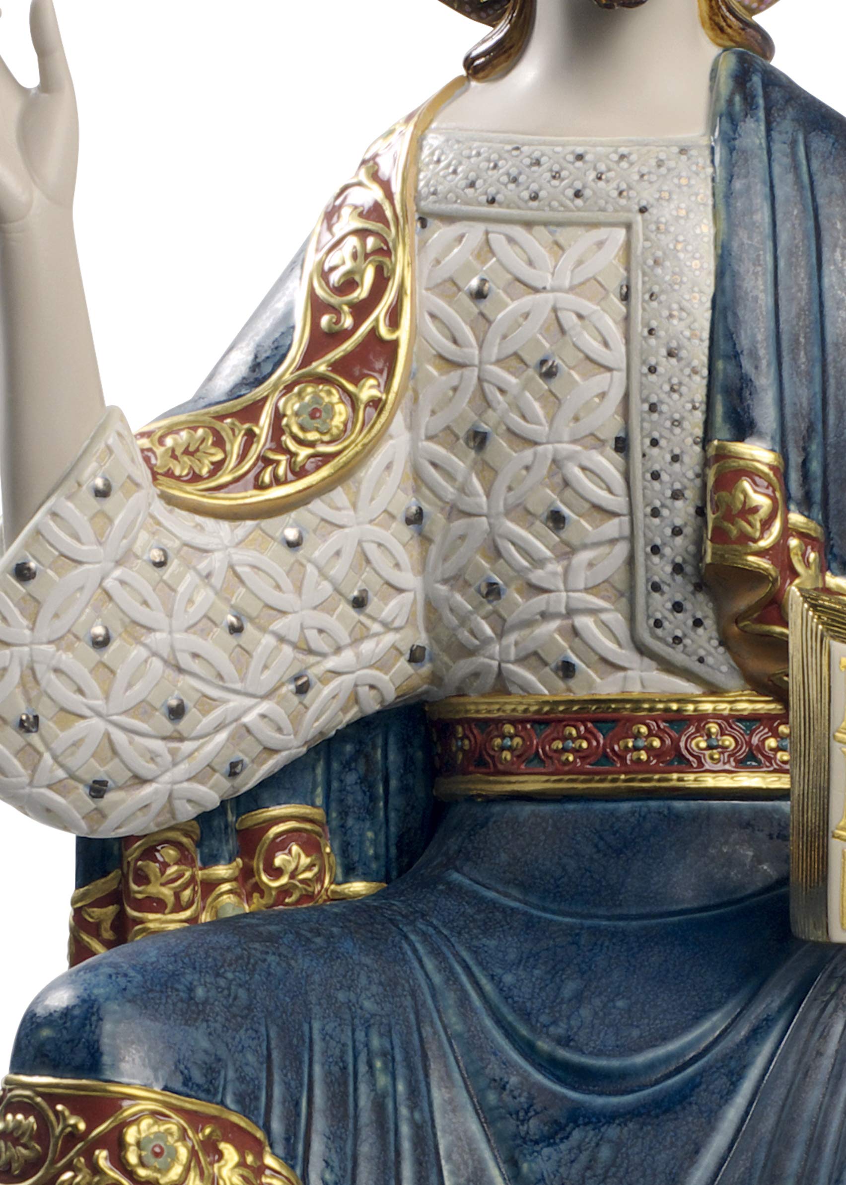 Lladró Alta Porcellana Cristo Romanico 01001969 scultura edizione limitata