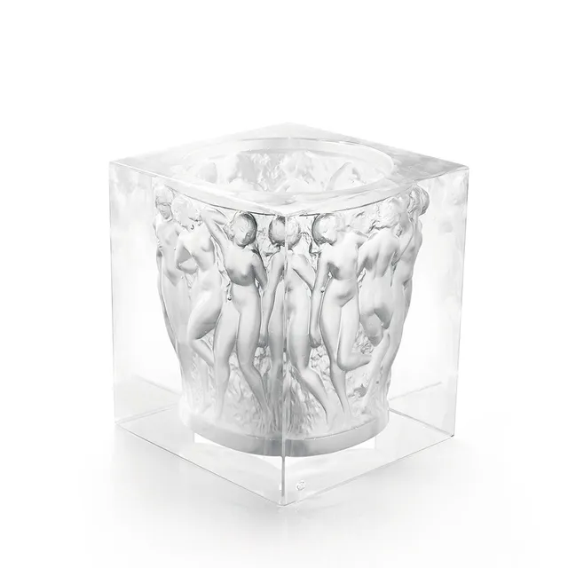 Lalique Bacchantes Révélation vaso cristallo XXL incolore