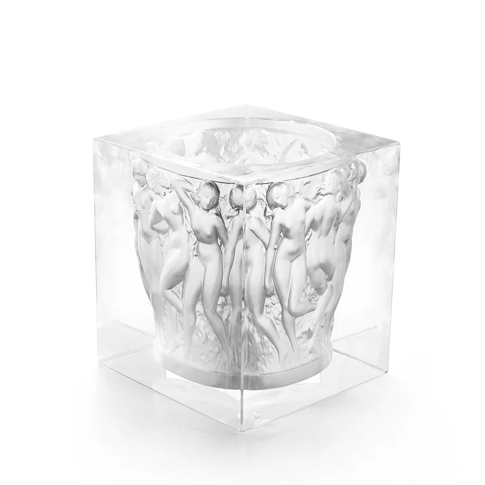 Lalique Bacchantes Révélation vaso cristallo XXL incolore