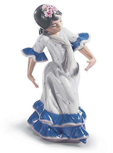 Lladró Sculture Ballerina Azzurra Figurina Porcellana