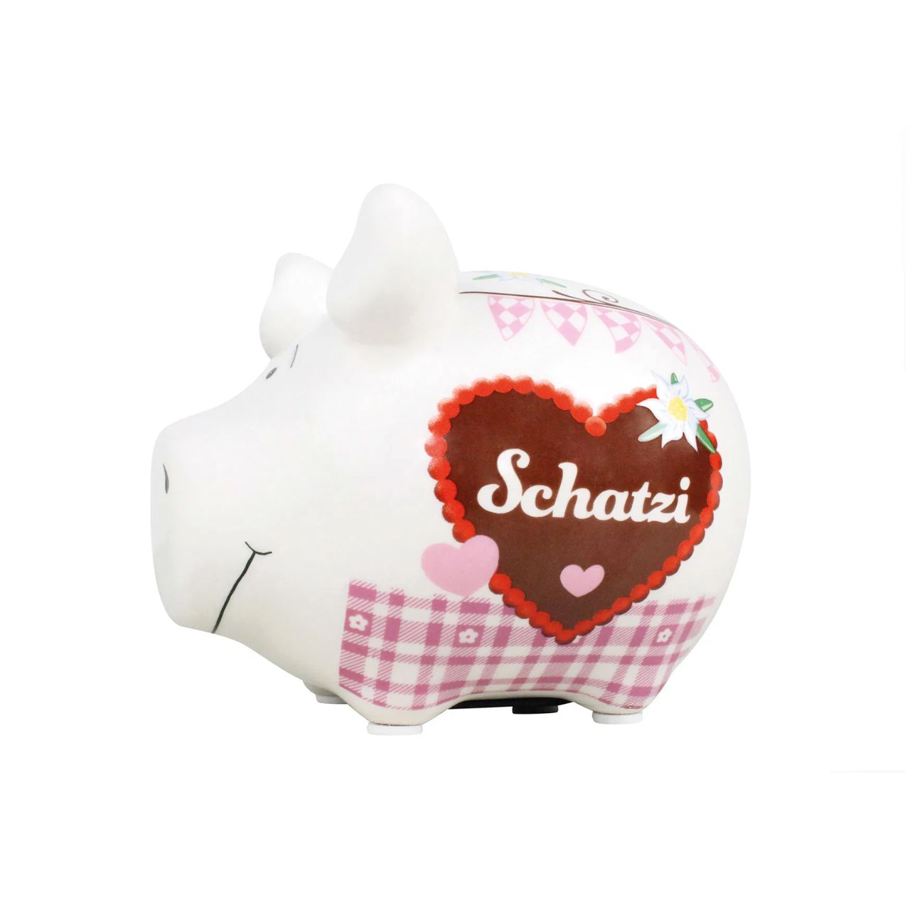 Sparschwein Company Schatzi salvadanaio maialino piccolo cuore rosa