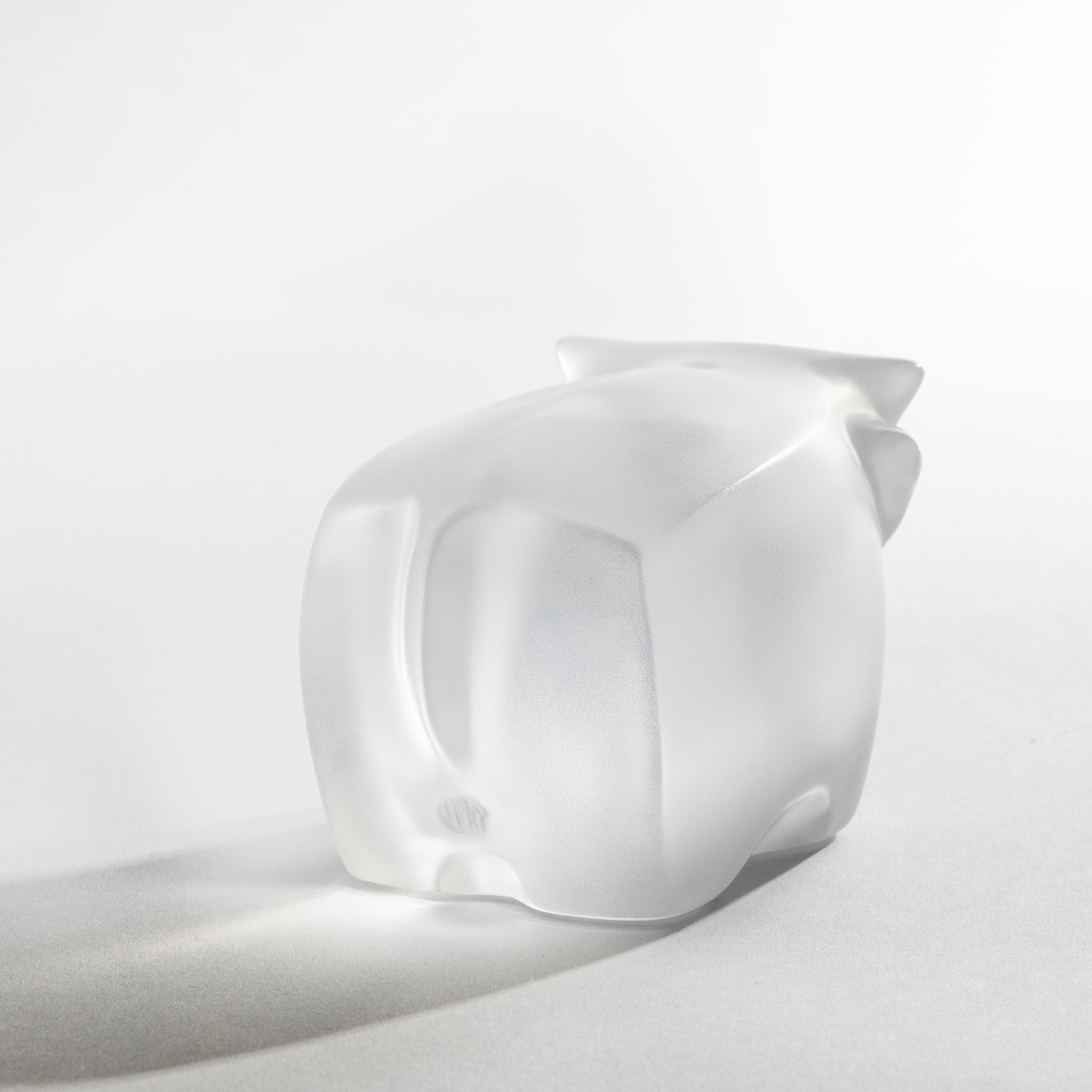 Lalique Niu Wang Wang Han Meilin scultura S cristallo