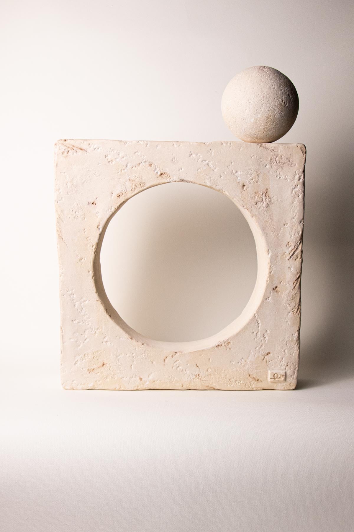 ClaireLune Aequilibrium scultura ceramica grès 35 cm