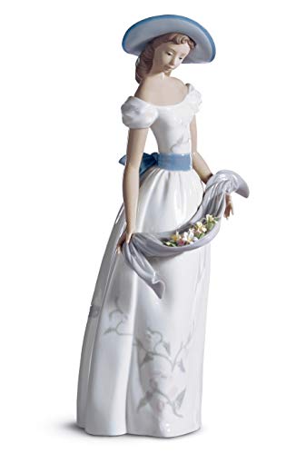 Lladró Sculture Fragranze e Colori figurina porcellana donna