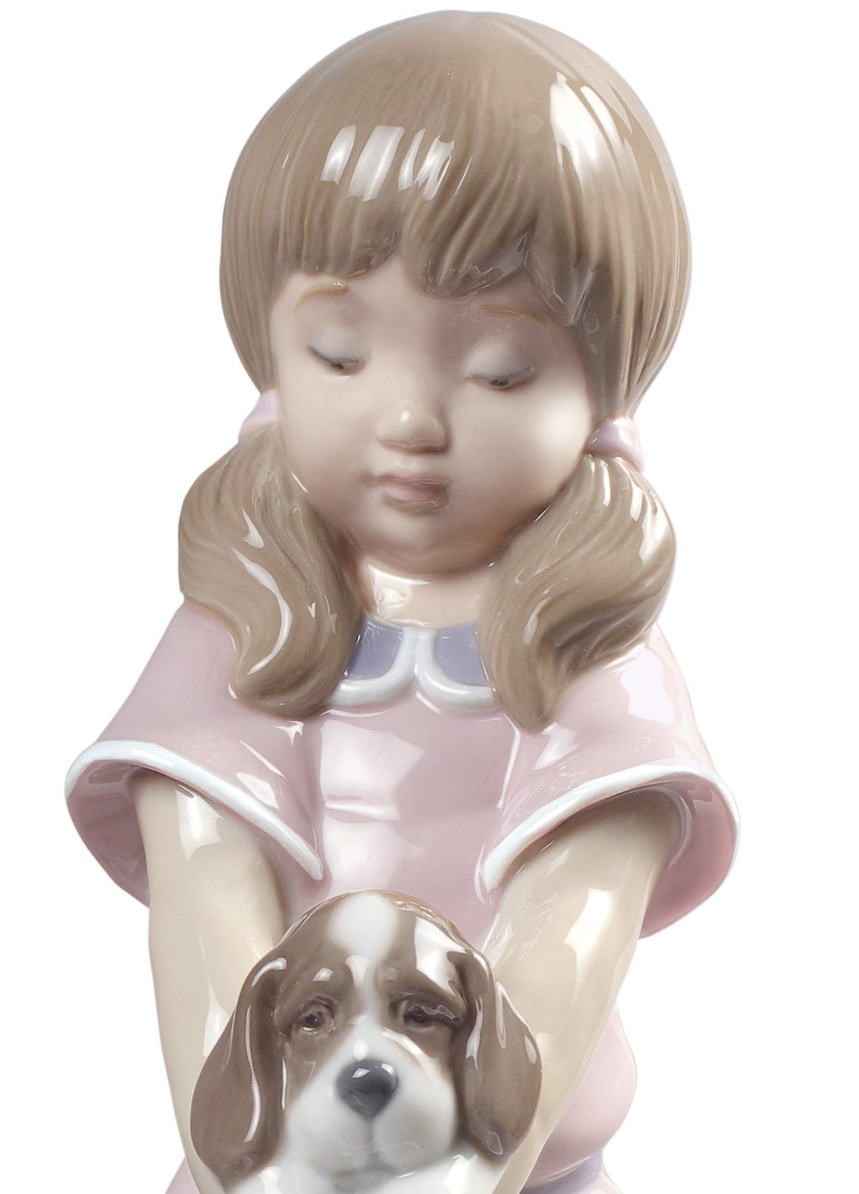 Lladró Bimba Bagnetto Cuccioli figurina porcellana