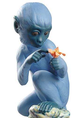 Lladró Sculture La Scimmia figurina porcellana edizione limitata