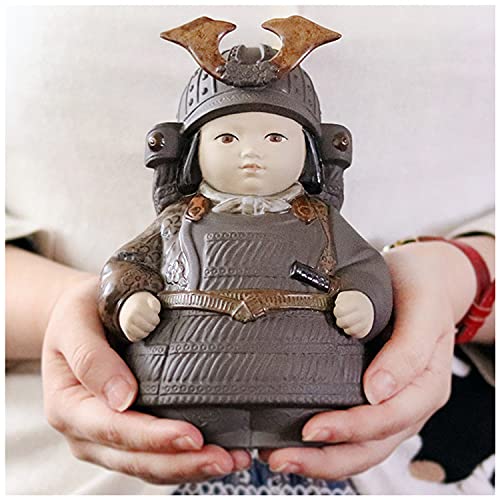 Lladró Sculture Samurai Toy figurina porcellana bianca