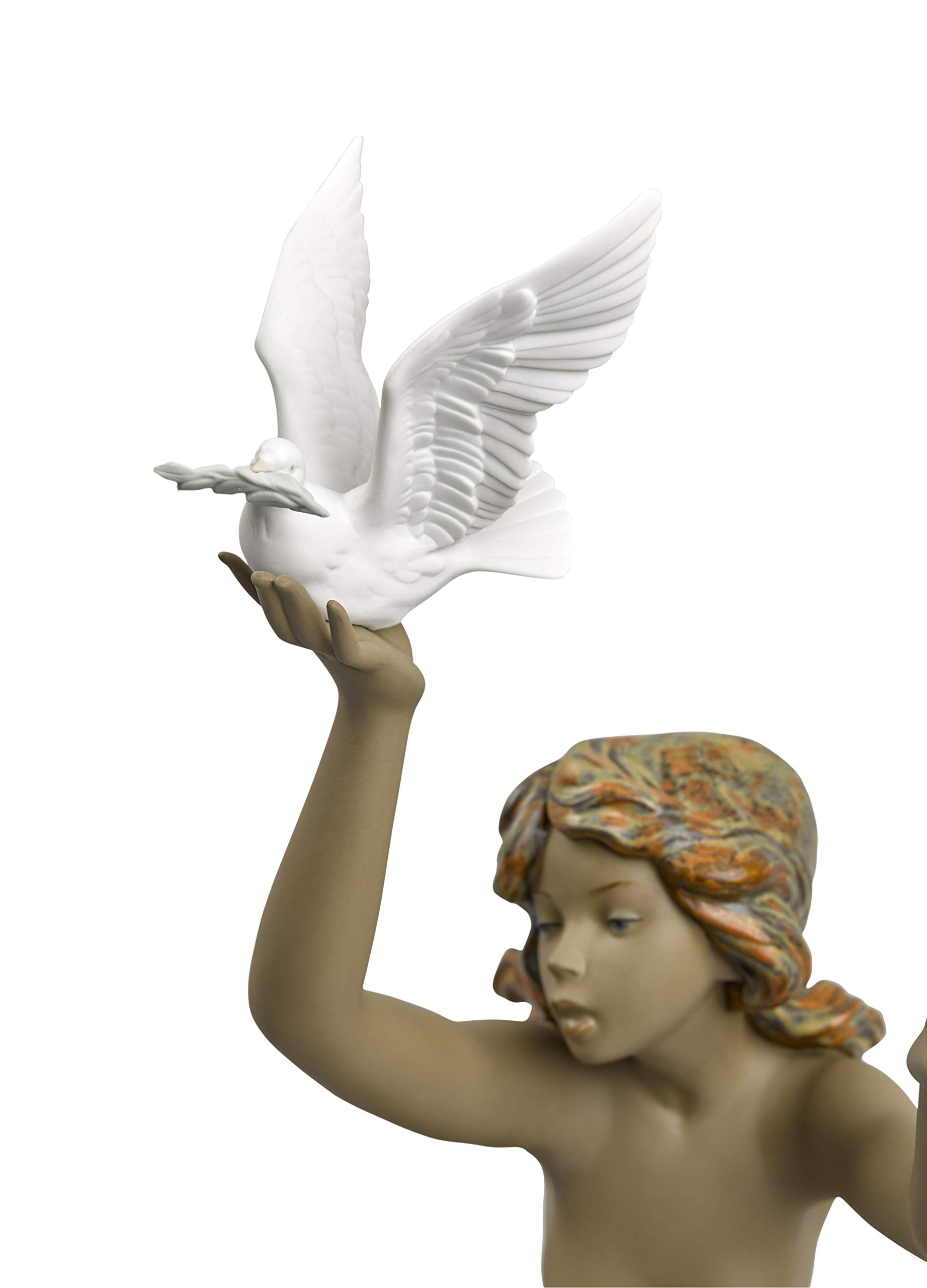 Lladró Sculture Offerta di Pace figura donna gres nuda