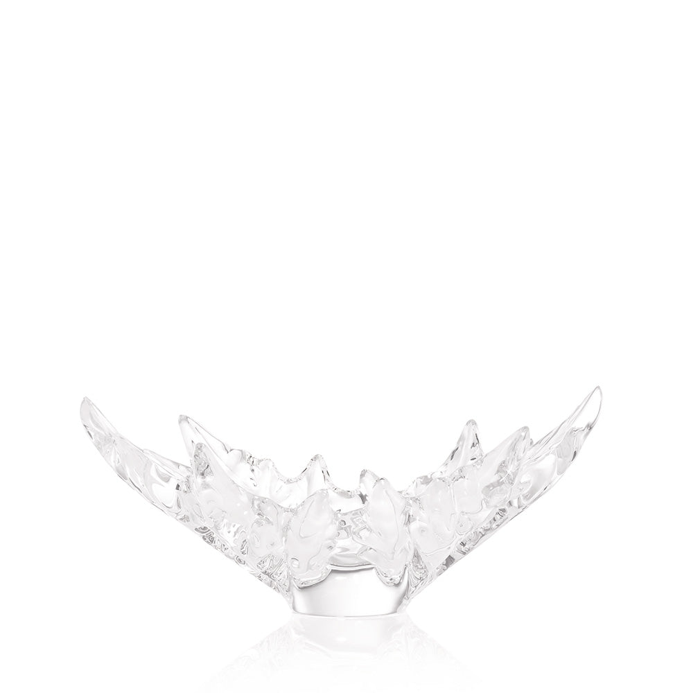 Lalique Champs-Élysées coppa cristallo M foglie