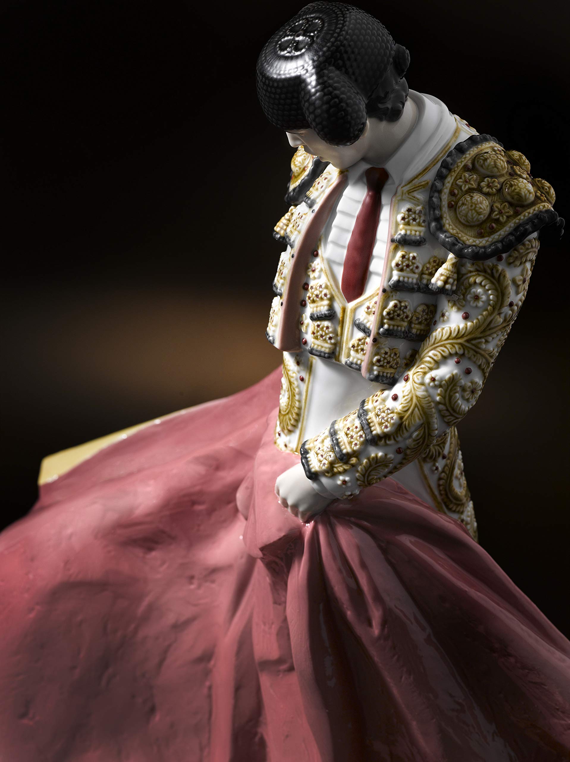 Lladró Il Matador figurina bianca in porcellana