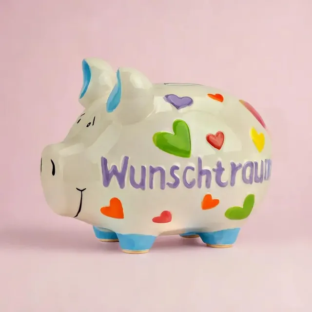 Sparschwein Company Wunschtraum salvadanaio maialino piccolo ceramica