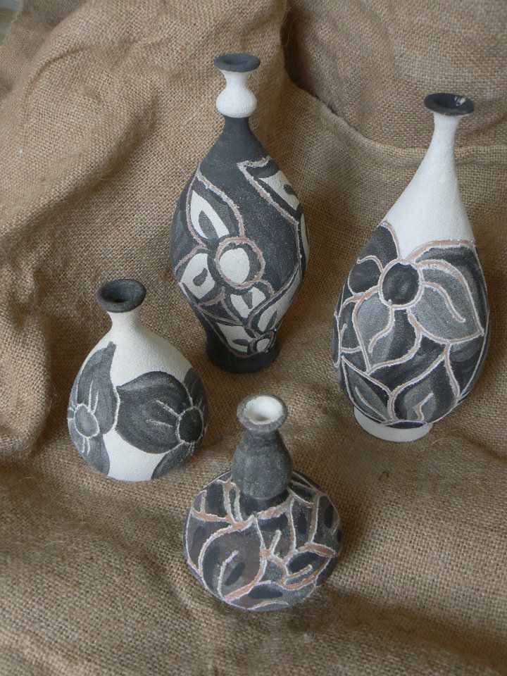 Raffaela Russo Vasi 18 vaso ceramica dipinto a mano