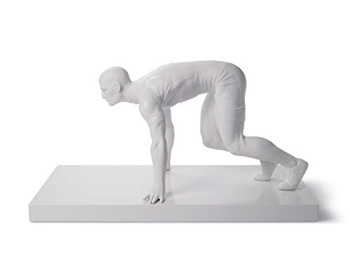 Lladró Velocista figurina porcellana uomo atleta sport