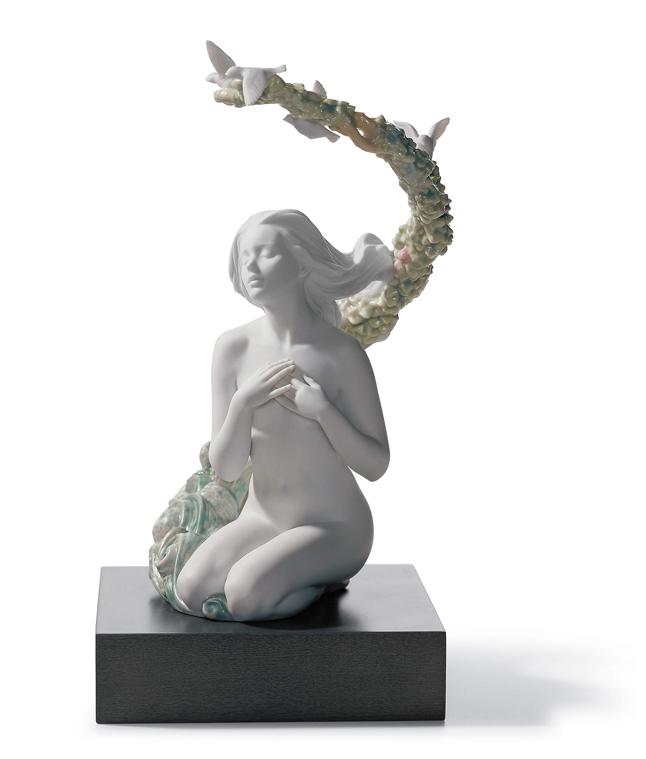 Lladró Sculture Figura Donna Ammiratio nudo donna porcellana