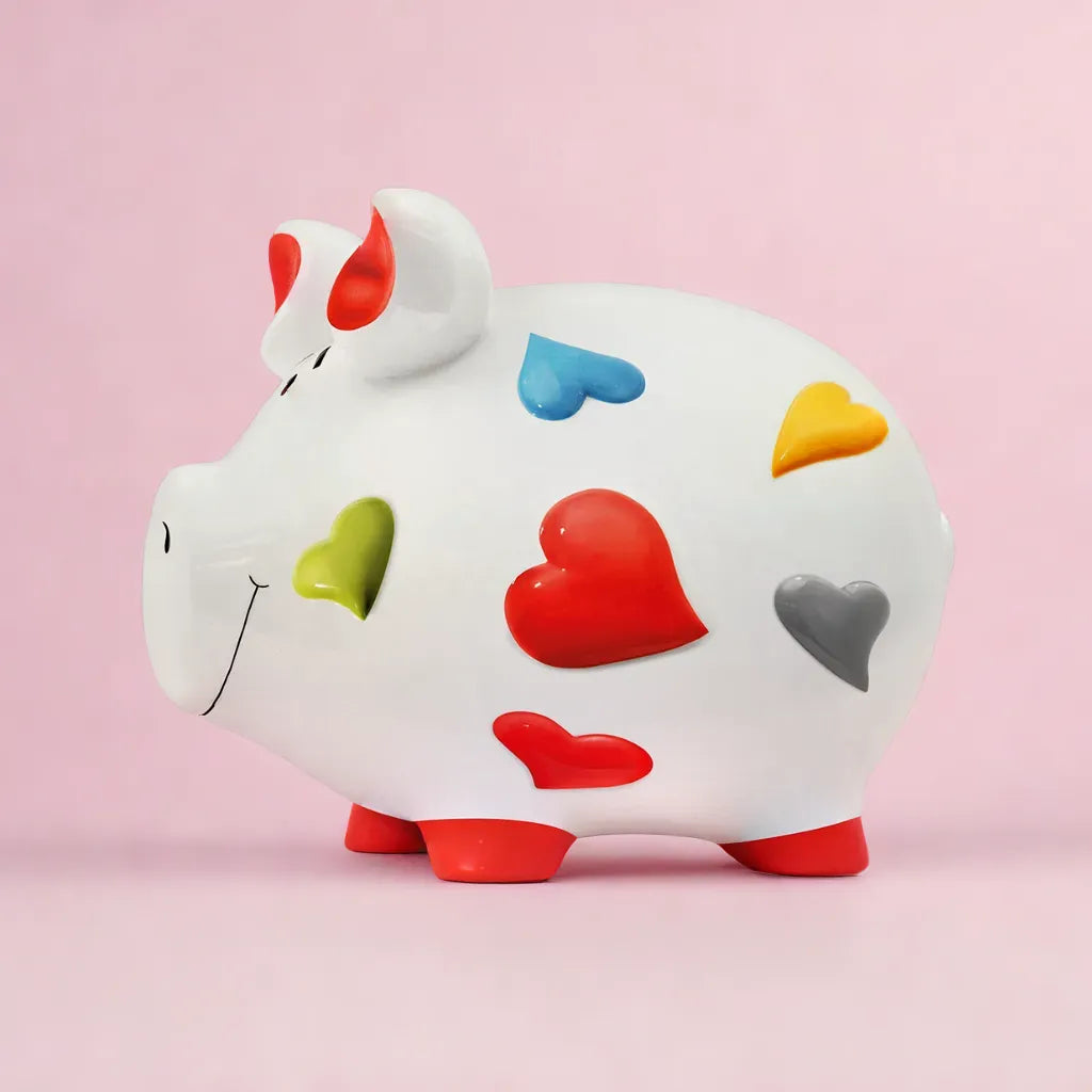 Sparschwein Monsterschweine Cuori Salvadanaio XL 30 cm
