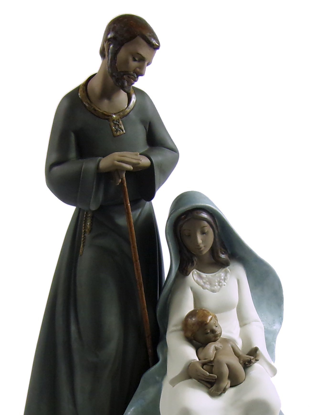 Lladró NAO Sacra Famiglia 02012007 statuetta porcellana presepe