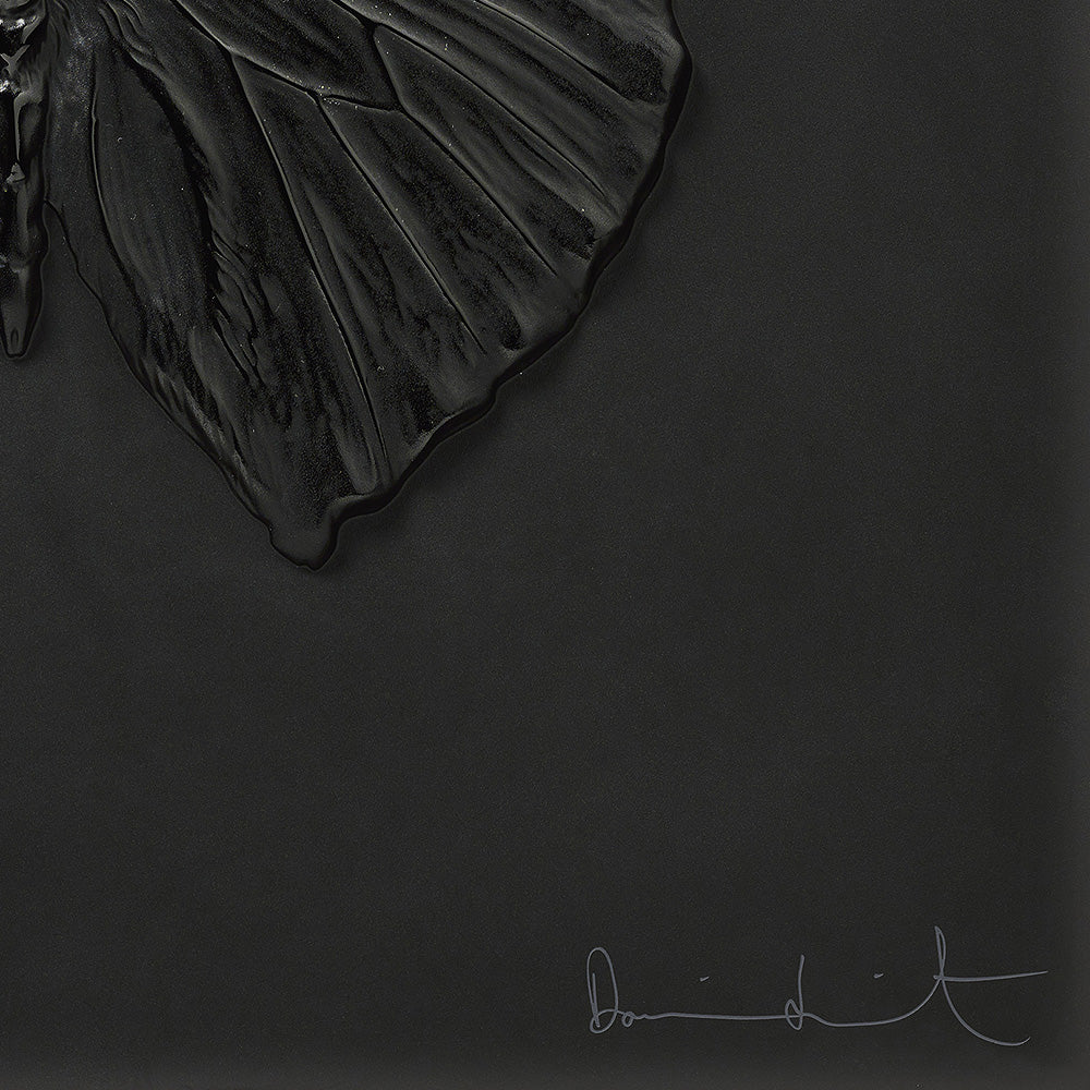 Lalique Eternal Love Damien Hirst pannello cristallo nero
