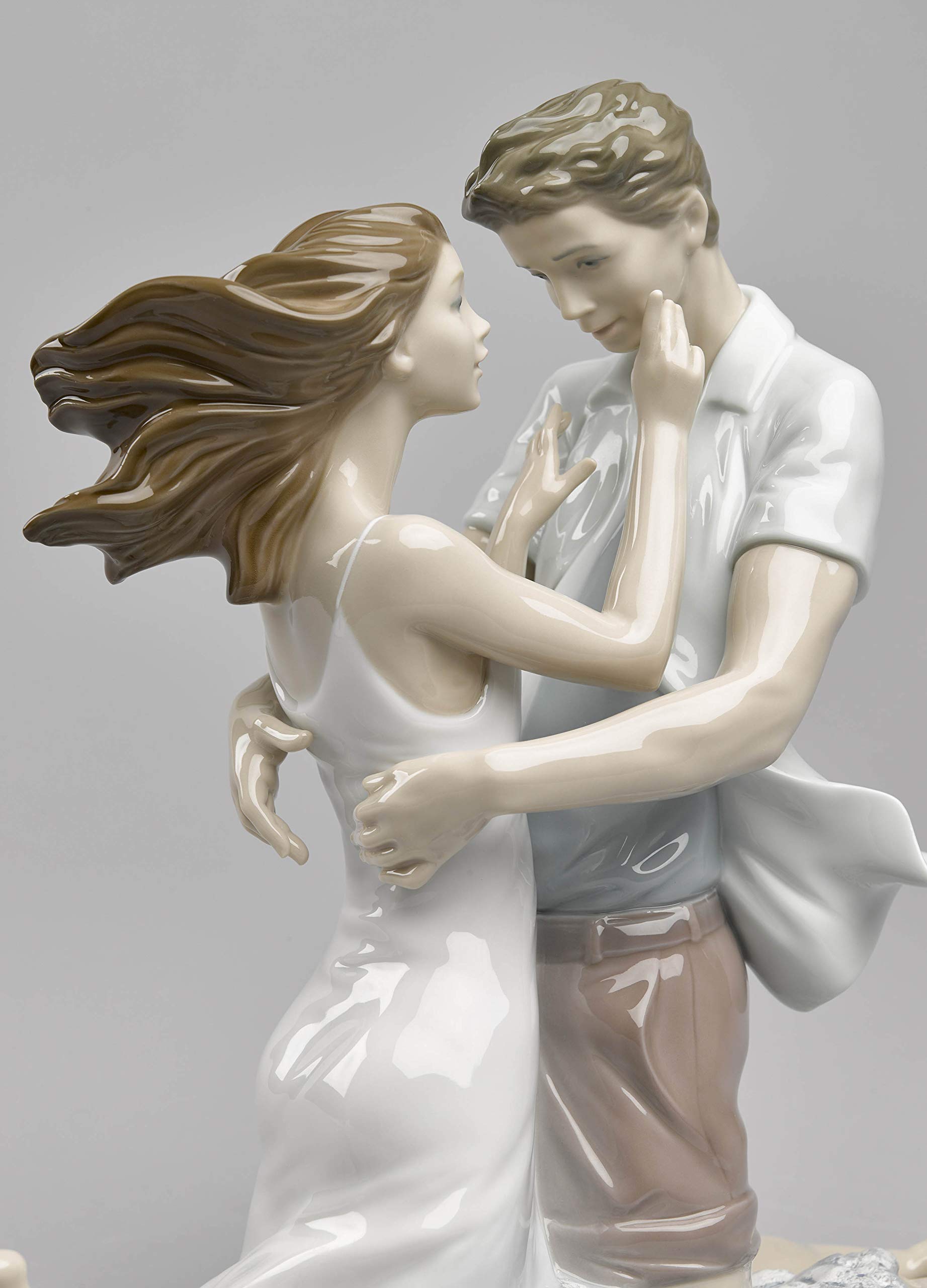 Lladró Sculture Ebbrezza Amore figurina porcellana coppia fidanzati