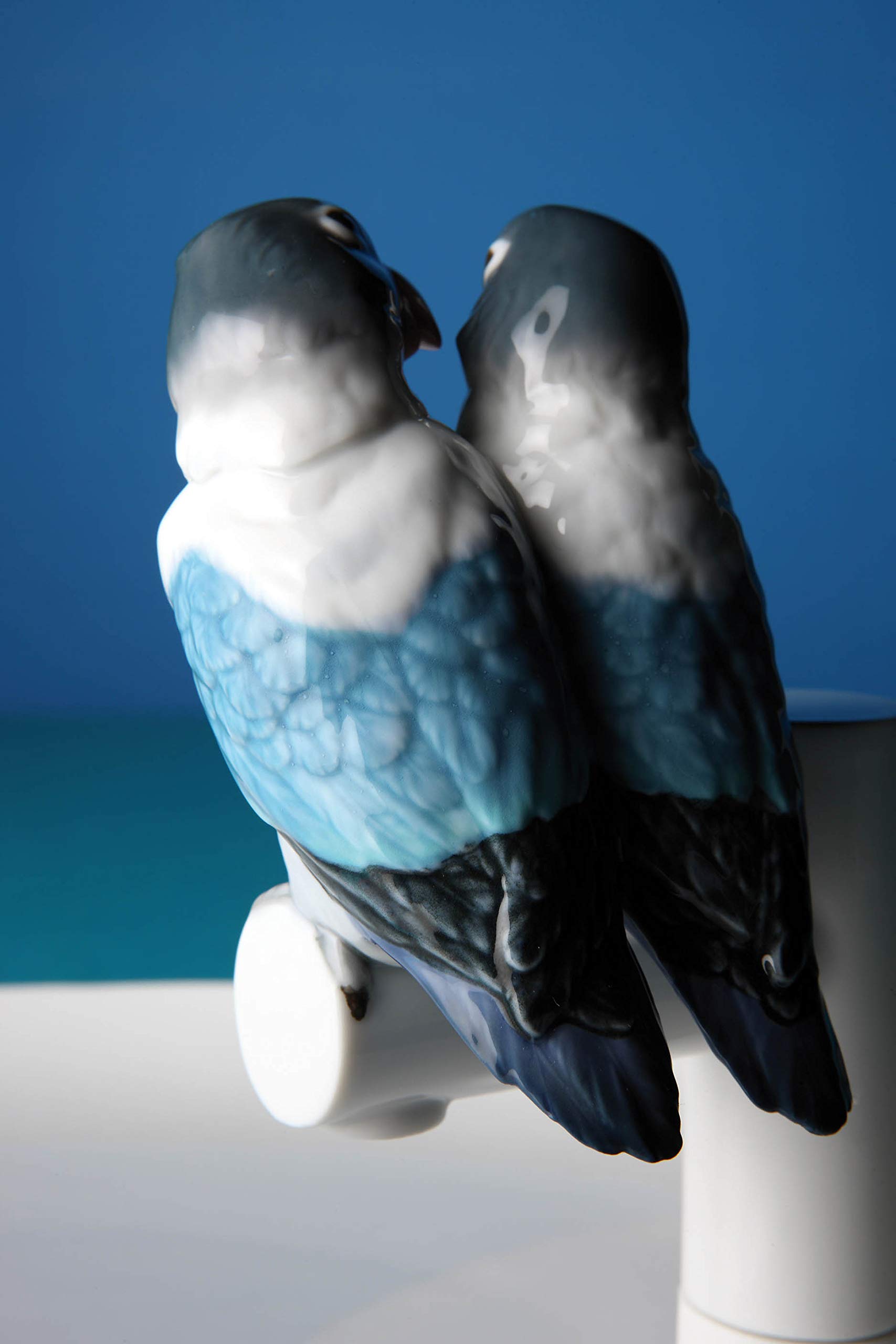 Lladró Parrot Love piatto porcellana decorativo fatto a mano